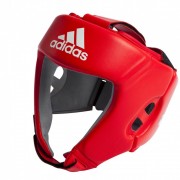 Adidas 7644 Боксерский шлем Adidas AIBA красный фото
